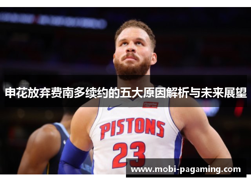 申花放弃费南多续约的五大原因解析与未来展望